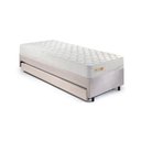 Ver imagem 5 de Bicama Box 88x188 Suede Bege com Colchão Ecoline D33 Ecoflex