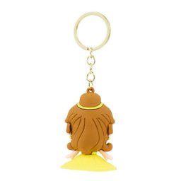 Chaveiro Princesa Bela Silicone 6cm - Disney - 4