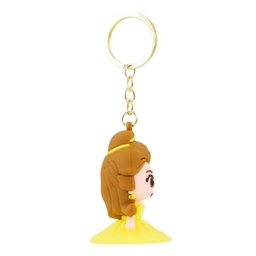 Chaveiro Princesa Bela Silicone 6cm - Disney - 5