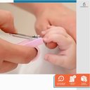 Ver imagem 5 de Kit Higiene Cuidados Saúde Bebê Escova Tesoura Pente 6 Pçs Rosa