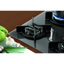 Ver imagem 4 de Cooktop 5 Bocas Fischer Infinity Vidro Preto Tripla Chama Bivolt