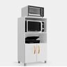 Balcão Cozinha para Forno Elétrico/microondas Multiuso 2 Portas e 4 Pés - 3
