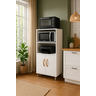 Balcão Cozinha para Forno Elétrico/microondas Multiuso 2 Portas e 4 Pés - 2