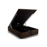 Cama Box Baú King Universal Suede Brown (186x198x35) - Ortobom - 1