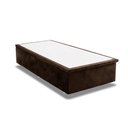 Ver imagem 4 de Cama Box Baú King Universal Suede Brown (186x198x35) - Ortobom