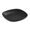 Ver imagem 2 de Kit 6 Pratos para Sobremesa Quadrados 17cm Preto Coza Plástico Essential