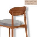 Ver imagem 5 de Conjunto com 2 Cadeiras em Madeira Maciça Hope