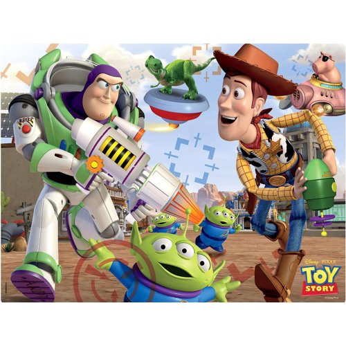 Quebra Cabeça Infantil Toy Story 48 Peças Grandes Toyster