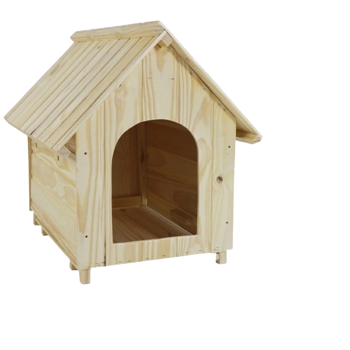 casa cachorro pet madeira 57x55 casinha cachorro porte médio - 3