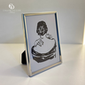 Porta Retrato Metal 13x18cm Prata 18x14x1,2cm - 2