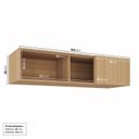 Ver imagem 3 de Ponte Canto Linear Modular 2 Portas de Correr Jade CabeCasa MadeiraOriginals