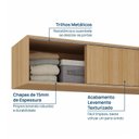 Ver imagem 4 de Ponte Canto Linear Modular 2 Portas de Correr Jade CabeCasa MadeiraOriginals