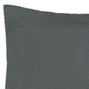 Ver imagem 2 de Kit Portas Travesseiros Silver Percal 180 Fios 50cm X 70cm 2 Peças - Grafite