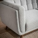 Ver imagem 7 de Sofa Living 2 Lugares Bellare 180 cm Pes Madeira Boucle Tce 1018 Moll