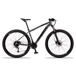 Bicicleta Aro 29 Quadro 19 Alumínio 27v Câmbio Shimano Freio Hidráulico Z3-X PRO Grafite - - 2