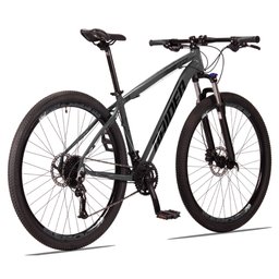 Bicicleta Aro 29 Quadro 19 Alumínio 27v Câmbio Shimano Freio Hidráulico Z3-X PRO Grafite - - 5