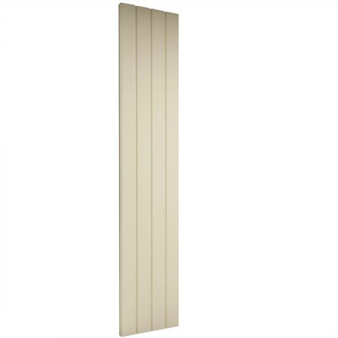 Placa de Painel Ripado MDF Majestade 046 Off White - Gelius