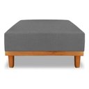 Ver imagem 1 de Puff Decorativo Beny Base de Madeira