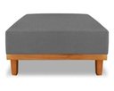 Ver imagem 1 de Puff Decorativo Beny Base de Madeira