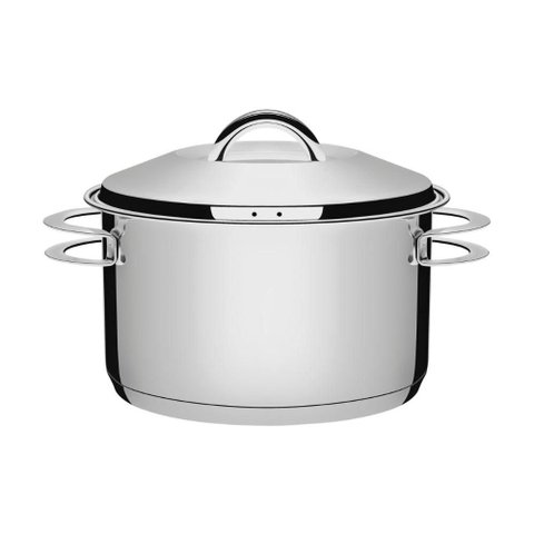 Caçarola Funda Aço Inox Fundo Triplo 24 Cm 6,1 L Solar Tramontina