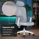 Ver mais imagens de Cadeira de Escritório Ergonomica Confortável Premium Elements Samaia Certificada Nr17