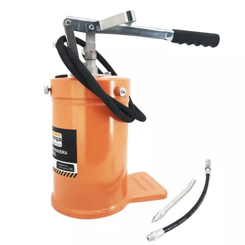 Bomba Engraxadeira Manual Starfer 10 Litros