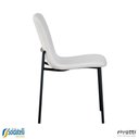 Ver imagem 5 de Kit 2 Cadeiras Celeste em Pu Marrom e Tecido Off White ou Verde Oliva - Rivatti