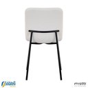 Ver imagem 6 de Kit 2 Cadeiras Celeste em Pu Marrom e Tecido Off White ou Verde Oliva - Rivatti