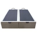 Ver imagem 6 de Base Cama Box Baú Casal Queen Size Suede Bege