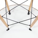 Ver imagem 4 de Conjunto Mesa Eames Branca 110cm e 4 Cadeiras Eames Pp Branca