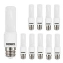 Ver imagem 1 de Kit 10 Lâmpada Led Pl 4w Rotatória Taschibra E27 Bivolt 3000k Quente