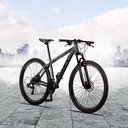 Ver imagem 2 de Bicicleta Aro 29 Quadro 17 Alumínio 24v Shimano Freio Mecânico SX Race Grafite - Dropp