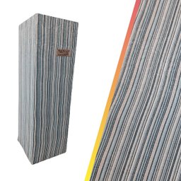 Arranhador para Gatos 14x60 protetor de sofá Cor:Azul Listra - 2