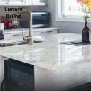 Ver imagem 1 de Papel de Parede Adesivo Lavável Mármore Lunare Brilho - 60cm de Largura Alltak Calacatta Brilho 6m X
