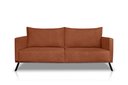 Ver imagem 1 de Sofá Atlas 2 Lugares 160cm Linho Boucle: Cobre