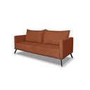 Ver imagem 2 de Sofá Atlas 2 Lugares 160cm Linho Boucle: Cobre