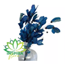 Flor de Magnólia no Galho Folha Azul Arranjo Decoração - 4