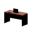Ver imagem 5 de Plataforma Trabalho 135cm X 60cm 1 Cx de Tomada Pé Painel F5 Cor:nogal com Preto