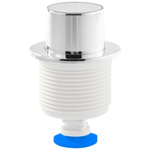 Botão Mecanismo Reparo Acionamento Superior Caixa Acoplada Descarga Cromado 53mm | Valeplast
