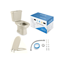 Ver imagem 2 de Kit Bacia Acoplada Sabatini Palha Icasa