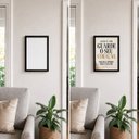 Ver imagem 3 de Quadro Decorativo Guarde o Seu Coração Provérbios 4:23
