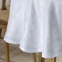 Ver imagem 3 de Toalha Mesa Redonda Döhler Requinte Ii Branco 4 Lugares