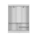 Ver imagem 6 de Guarda Roupa Solteiro 2 Portas de Correr 135cm Orazio Branco Fosco - Província