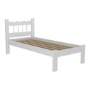 Ver imagem 2 de Cama Solteiro Madeira Maciça para Colchão 78/88 x 188cm Madri Multimóveis VCR4141 Branco
