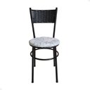 Ver imagem 5 de Conjunto 6 Cadeiras Pretas para Cozinha Viena Cor:floral Gelo