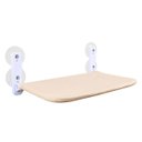 Ver imagem 1 de Caminha de Gato Janela Ventosas Alta Fixacao Retratil Flutuante Fixa Parede Pratica Confortavel Segu