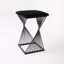 Ver imagem 1 de Banqueta Oceam Baixa 48cm em Metal Preto