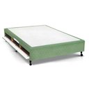 Ver imagem 1 de Cama Box Closet Casal Poli Tecido Green (138x188x27) - Castor