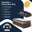 Ver imagem 6 de Cama Box Baú + Colchão Gazin de Molas Ensacadas Pillow Top Air Pro Solteiro 88 cm