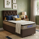 Ver imagem 1 de Cama Box Baú + Colchão Gazin de Molas Ensacadas Pillow Top Air Pro Solteiro 88 cm